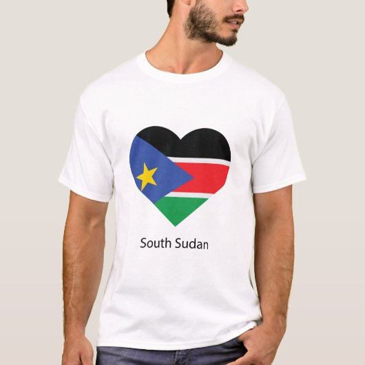 T-shirt Amour Sud Soudan (Devant)