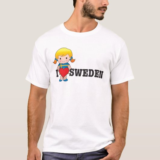 T-shirt Amour Suède (Devant)