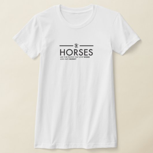 T-shirt amour travail haine (Poser)