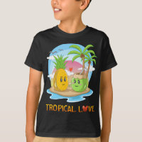 Amour Tropical Funny Tropical Island Joyeux Couple