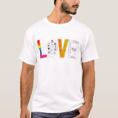 T-shirt Amour universel (Devant)