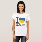 T-shirt Amour v2 de l'Ukraine (Devant entier)