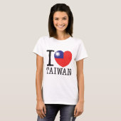 T-shirt Amour v2 de Taïwan (Devant entier)