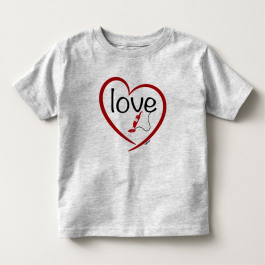 T-shirt amour vide (Devant)