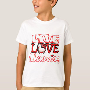 T-shirt Amour vivant Llamas012.png