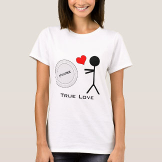 T-shirt Amour vrai de frisbee final