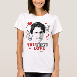 T-shirt Amour vrai Trudeau