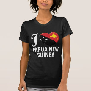 T-shirt Amour W de la Papouasie-Nouvelle-Guinée