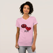 T-shirt Amour YaYa de paix (Devant entier)