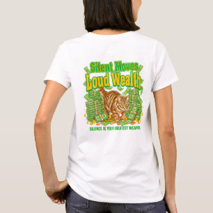 T-shirt Amoureuse des chats, mouvements silencieux, riches