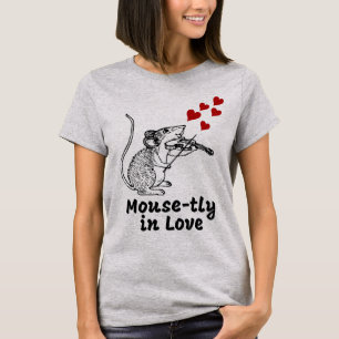 T-shirt Amoureux à la souris