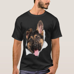 T-shirt Amoureux Allemande Drôle Berger Homme Femme Chien