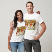T-shirt Amoureux, Alphonse Mucha (Unisexe)