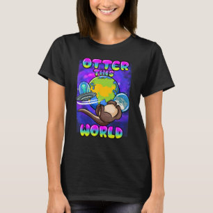 T-shirt Amoureux, Amusant OVNI, Amusant Alien, Mignonne Ot