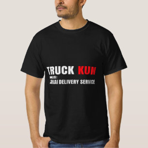 T-shirt Amoureux d'Anime mème Isekai Truck-Kun manga pour 