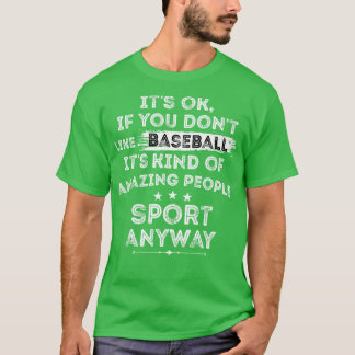 T-shirt Amoureux de baseball drôle chemise cadeau pour fil