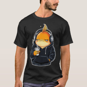 T-shirt Amoureux de café Carpeaux doré – Cartoon à capuche