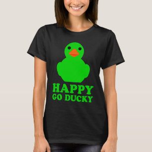 T-shirt Amoureux de canard en caoutchouc cool Lucky Ducky
