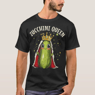 T-shirt Amoureux de courgettes drôles jardin légume végéta
