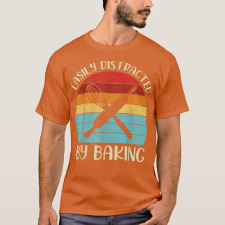 T-shirt Amoureux De Cuisson Vintage Rétro Facilement Distr