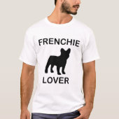 T-shirt amoureux de frenchie (Devant)
