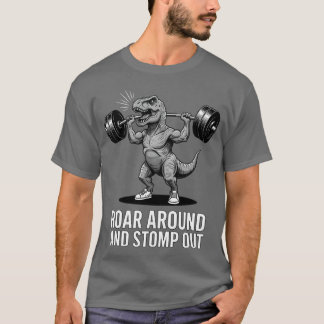 T-shirt Amoureux-de-la-forme-physique-hurlant-et-pestant-e