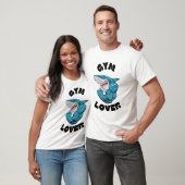 T-shirt amoureux de la gym pour les requins (Unisexe)