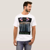 T-shirt Amoureux de la nature : errant sauvage" (Devant entier)