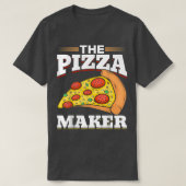 T-shirt Amoureux De La Pizza Pizza Fabriquant La Pizza Fab (Design devant)