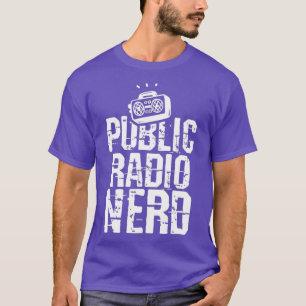 T-shirt Amoureux de la radio Nerd Radio Ham