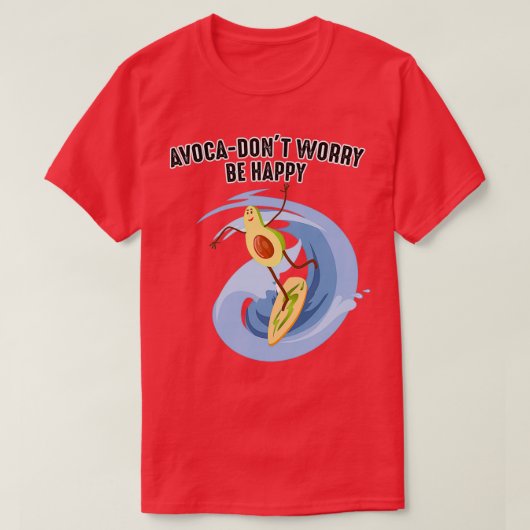 T-shirt Amoureux De L'Avocado Pour Les Amateurs D'Avocado (Design devant)