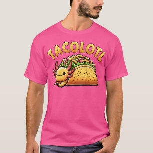T-shirt Amoureux de l'Axolotl Taco Tacolotl Axolotl Mexica