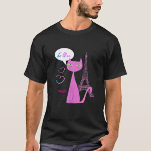 T-shirt amoureux de les chats paris