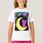 T-shirt Amoureux de les chats Tee (Devant)
