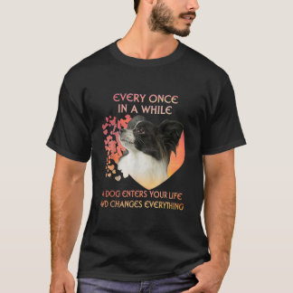 T-shirt Amoureux de les chiens | De Temps En Temps Un Chie
