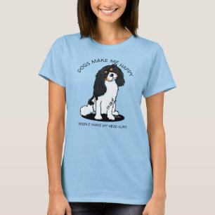 T-shirt Amoureux de les chiens espagnols KiniArt C