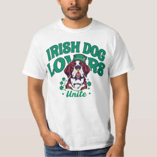T-shirt Amoureux de les chiens irlandais rétro - Les Amour