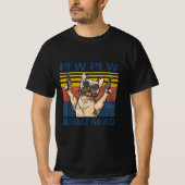 T-shirt Amoureux de les chiens| Madafakas à la Pew Pew Pew (Devant)