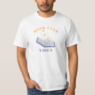 T-Shirt Amoureux de Livres Moderne Gras Sans Serif