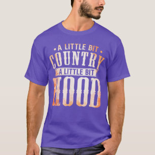 T-shirt Amoureux de musique country Un peu de country un p