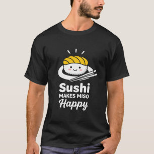 T-shirt amoureux de nourriture drôle Sushi Japonais Rend M