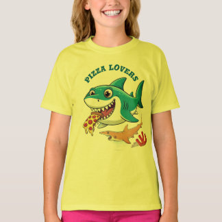 T-shirt Amoureux de pizza