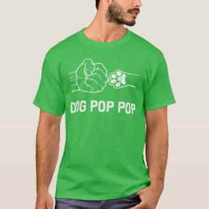 T-shirt Amoureux de Pop Pop Chien Propriétaire de Pop Pop