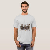 T-shirt Amoureux de possums (Devant entier)