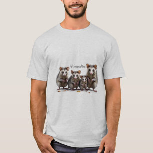 T-shirt Amoureux de possums