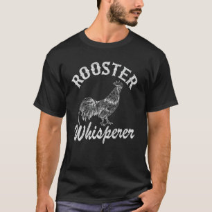 T-shirt Amoureux de poulet drôle agriculteur vintage coq m