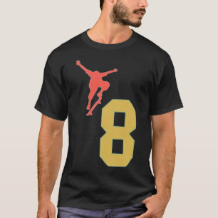 T-shirt Amoureux de skateboard pour 8 ans Anniversaire Ska