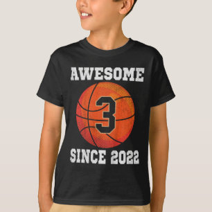 T-shirt Amoureux de Sketll pour 3e anniversaire 3 ans Vint