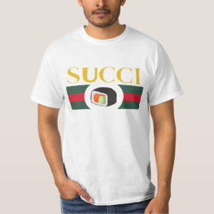 T-shirt Amoureux de sushis Succi logo drôle de nouveaux gn