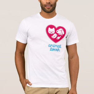 T-shirt Amoureux des animaux